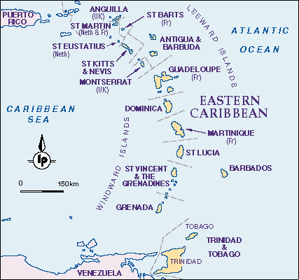 Caribbean island sea map caribbean island sea satellite image